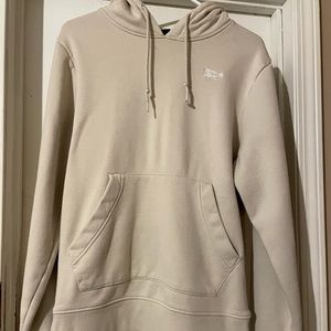 Reebok hooded sweatshirt cream colored